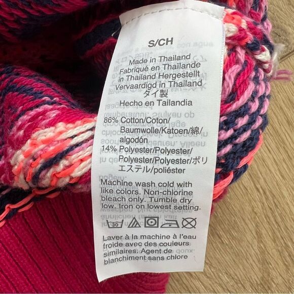 J Crew New Women Cotton Allover Fair Isle Crewneck Pullover Sweater NWT - Picture 11 of 14